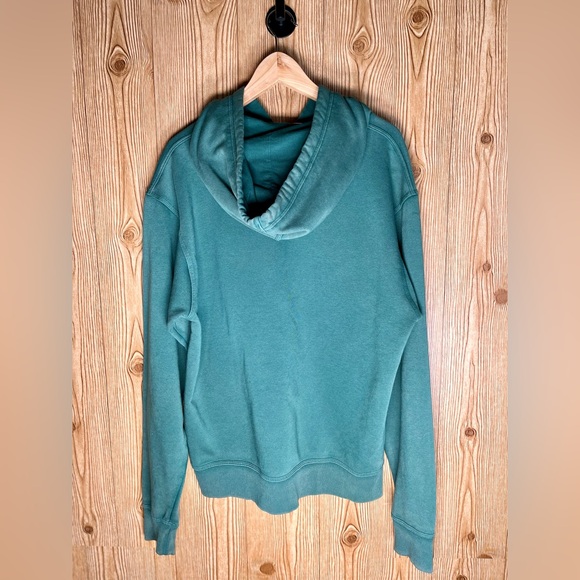 🔴Champion Hoodie Men's Medium Hunter Green Vintage Wash - Picture 4 of 6